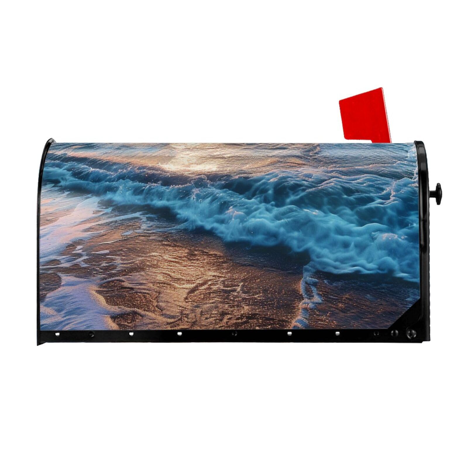 Couverture magnétique de boîte aux lettres Sunrise imprimée premium