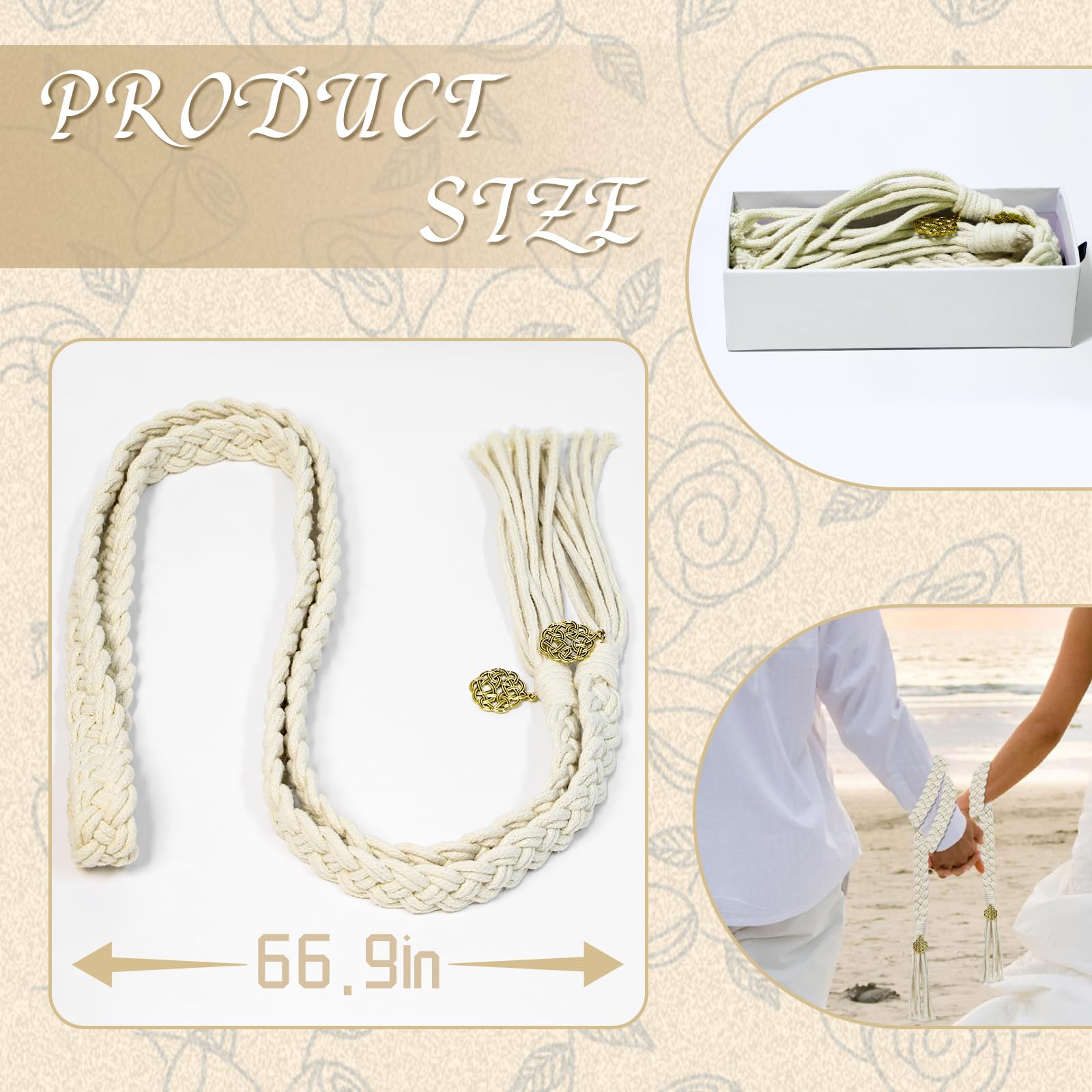 Wedding Lasso, Lazo De Boda- Handmade Vintage Style Wedding Lazo Using Pink Azahares Wax Pod -one of A Kind From Casa Araiza