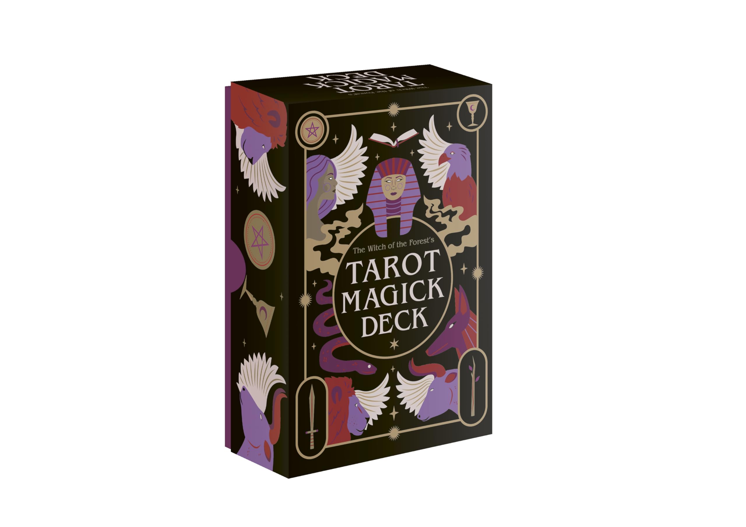 The Witch of the Forest’s Tarot Magick Deck: 78 Cards and Instructional Guide (Esoteric Decks)