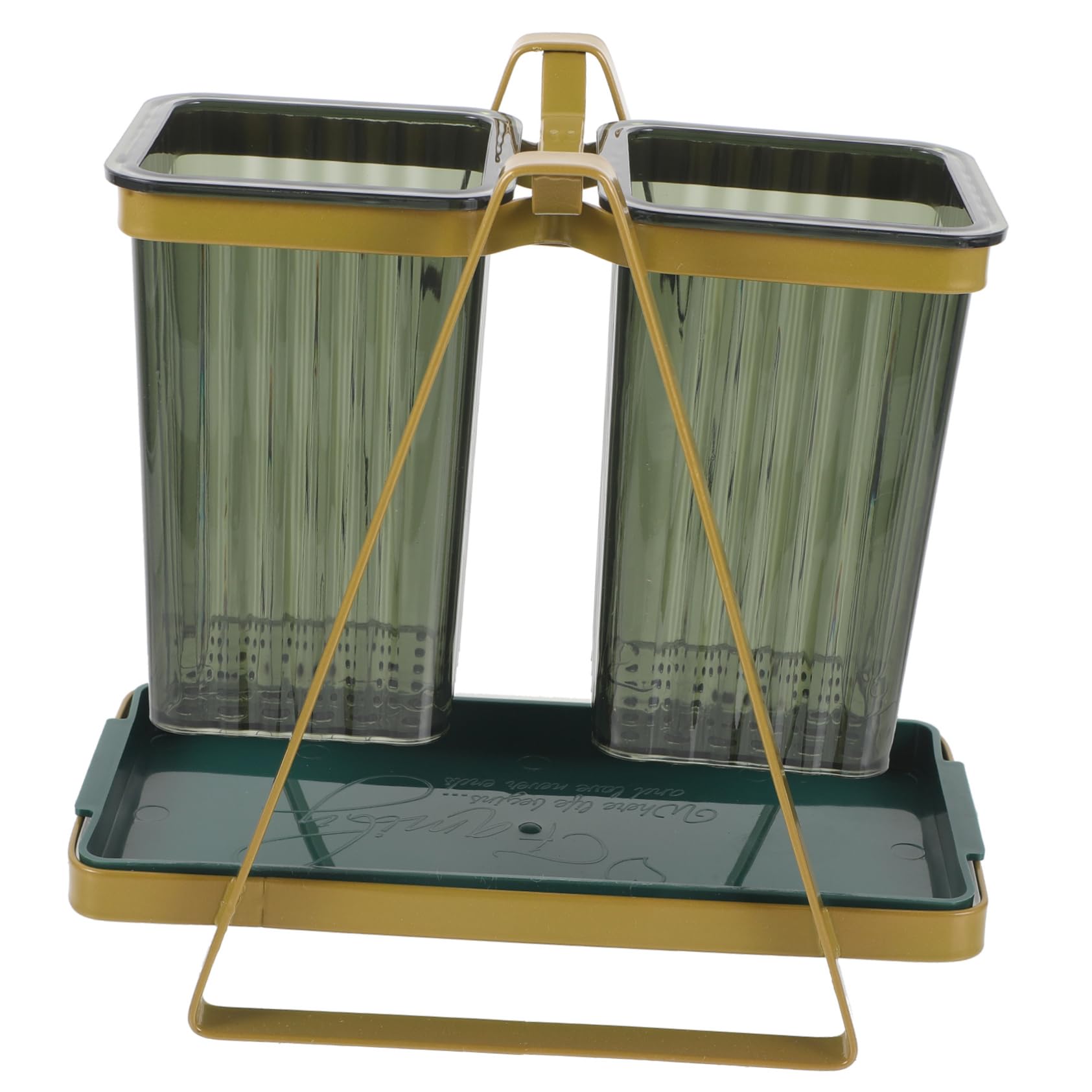 Alipis Wall Mounted Kitchen Utensil Holder Multi Function Cutlery Organizer for Forks Spoons Chopsticks Stylish with Quick Dry Design for Countertop Wall Storage