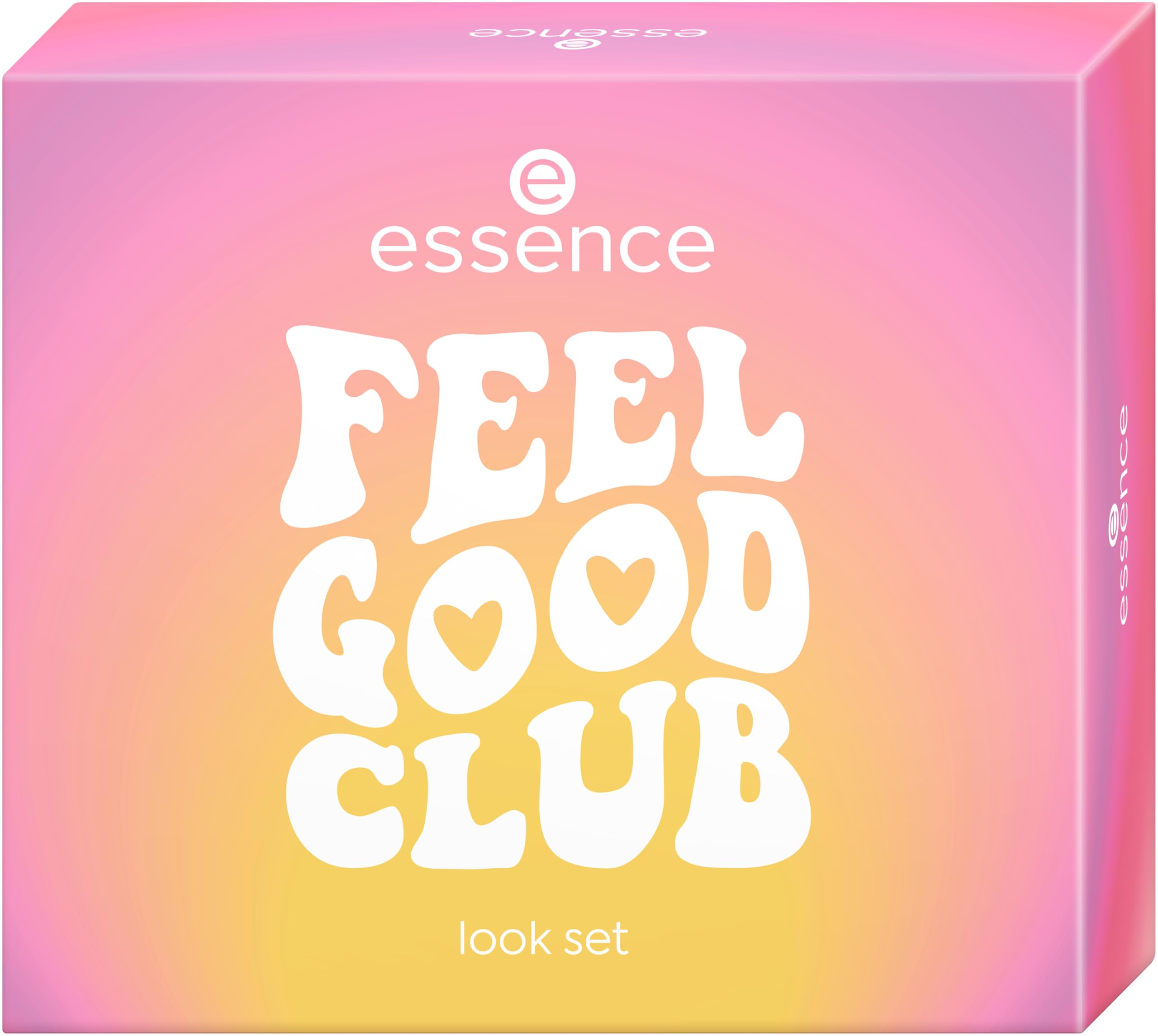 essence Zestaw do makijażu FEEL GOOD CLUB look set, naturalny, błyszczący, zroszony, mieniący się (1pcs)