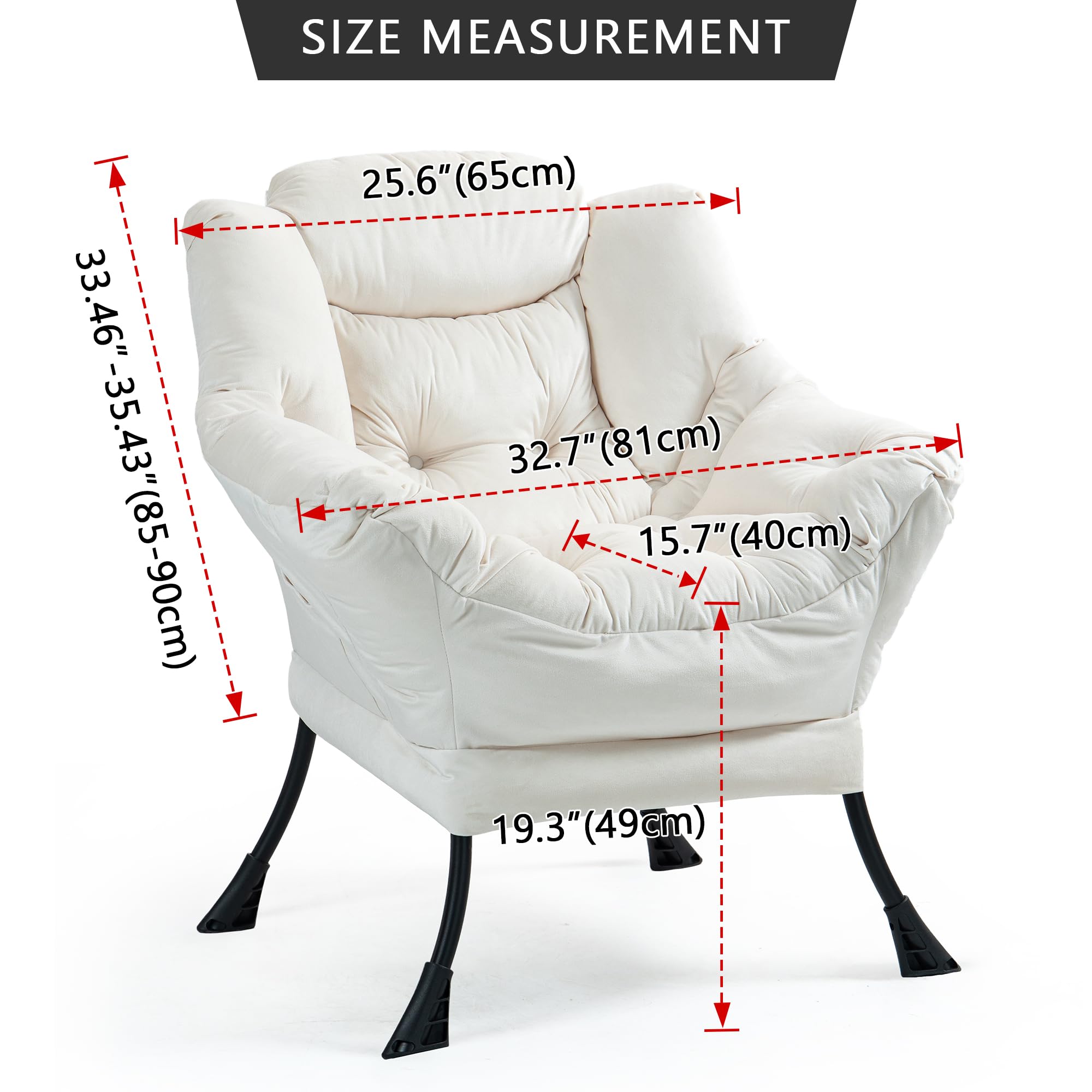 Verstelbare relaxfauteuil 102x60x92 cm stof donkergrijs | premiumXL