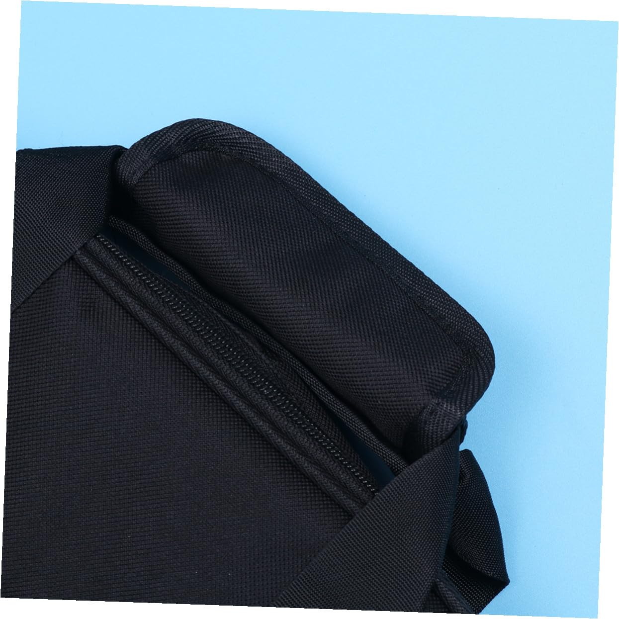 BESPORTBLE 1pezzi Borsa Portatile Per Bacchette Da Batteria Acero Custodia Per Bacchette Maniglia Doppi Ganci Robusta e Durevole Ampia Capacità Adatta Per Trasporto e Conservazione Accessori