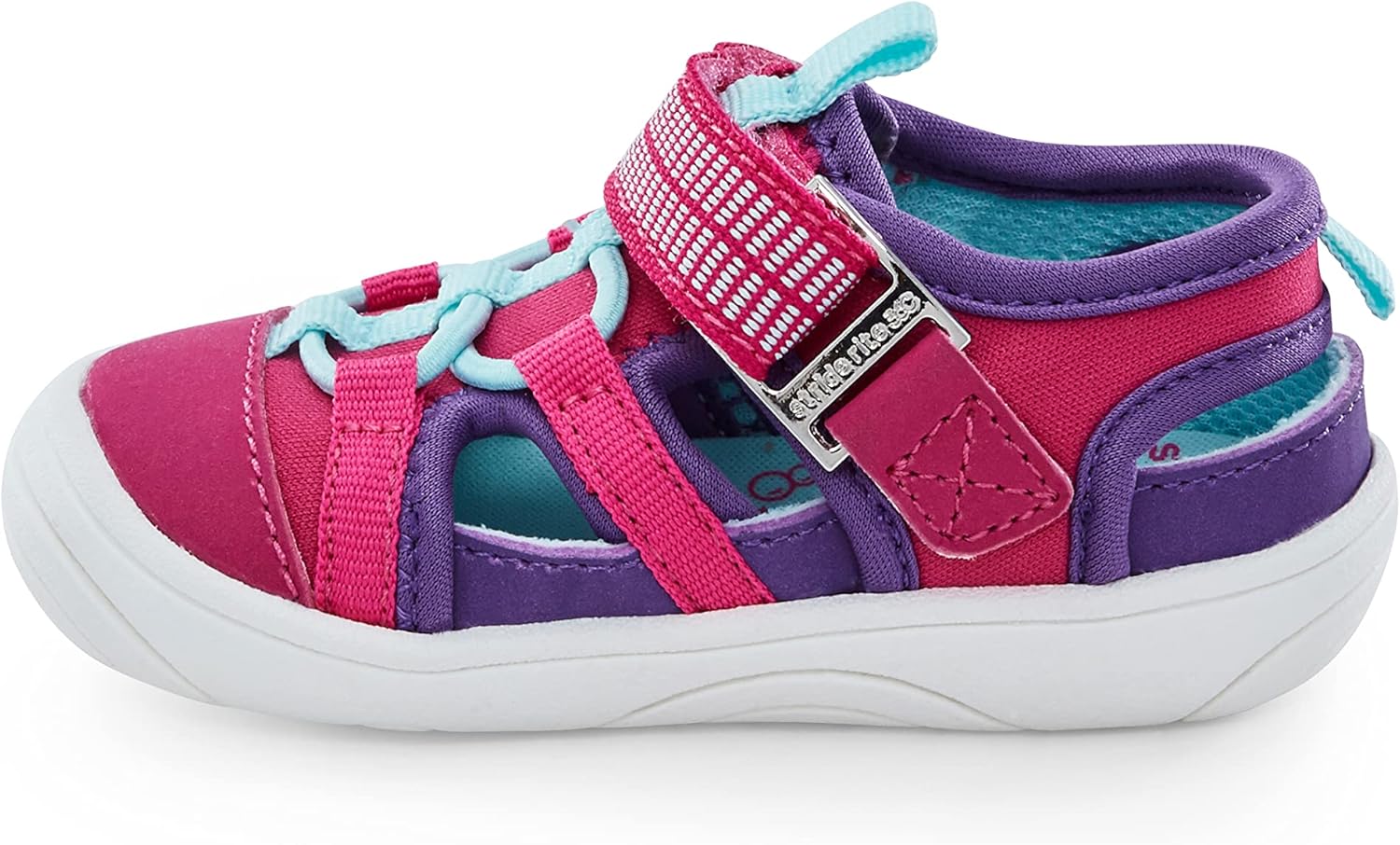  | Stride Rite 360 Girls Blake Sneaker, Fuschia, 3 Infant | Sneakers
