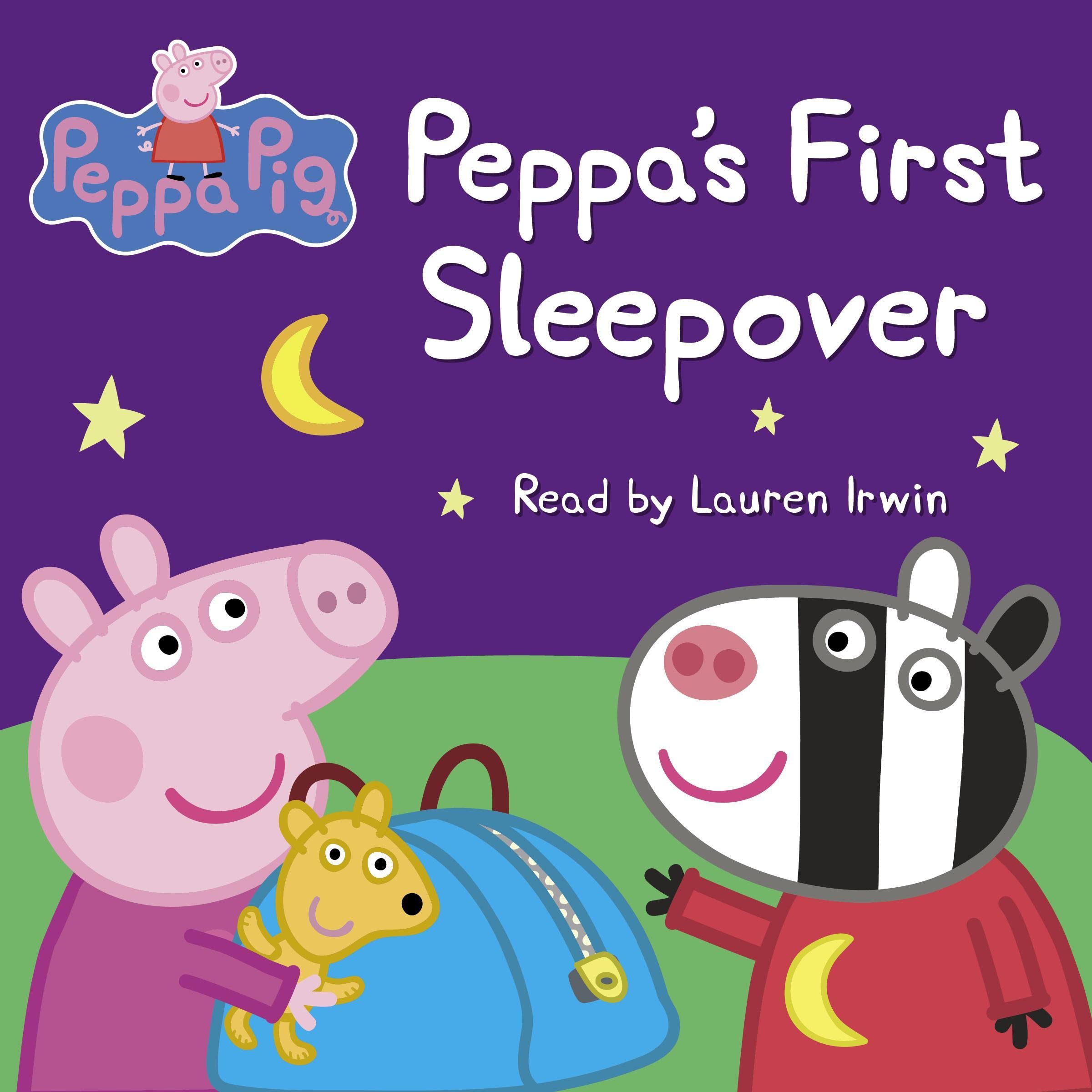 Cover art for Peppa's First Sleepover (Peppa Pig)