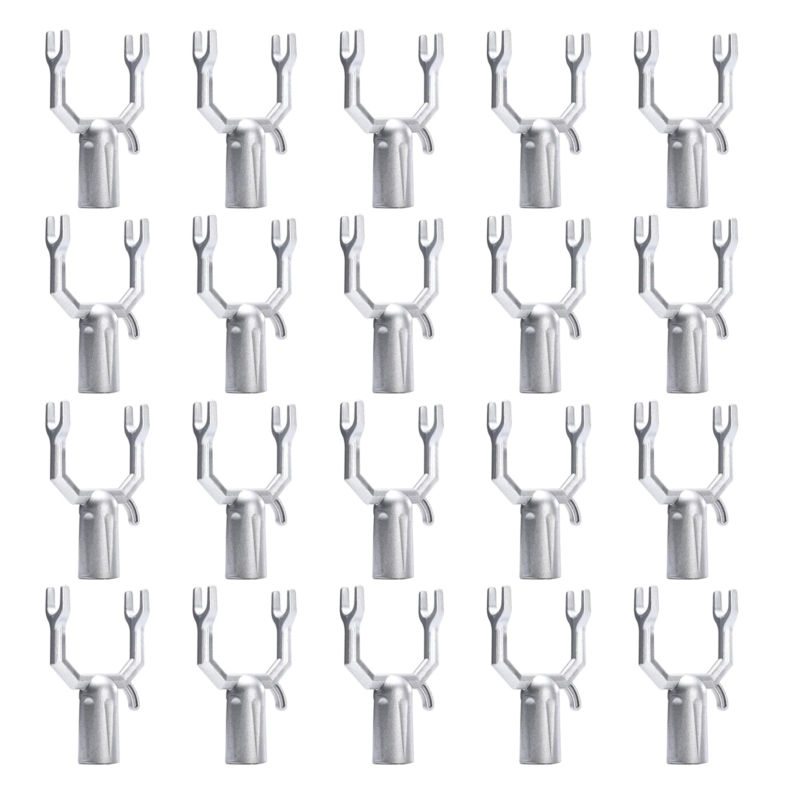 of 20 Rust Proof Plant Branch Brackets Reinforced Metal Construction for Fruit Bearing Trees Adjustable Garden Stake Connectors