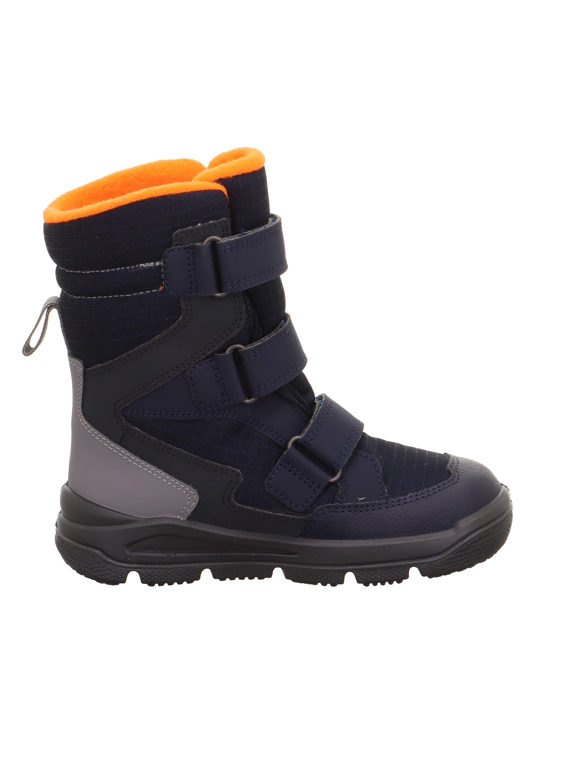 Superfit Jungen Mars Warm Gefütterte Gore-tex Blau/Orange 8010 Stiefel, Blau Orange 8010, 30 EU