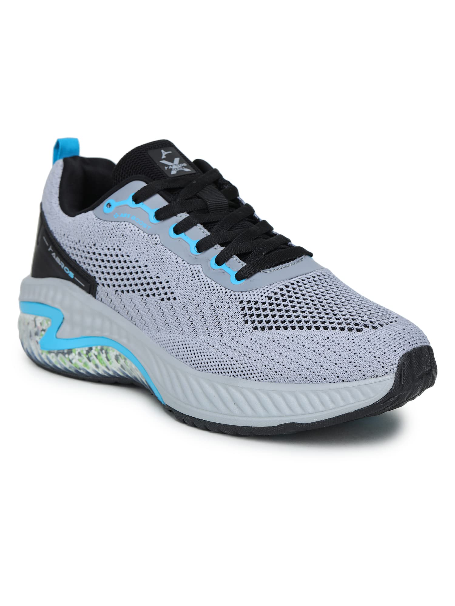 ABROS Mens Triumph ASSG1062 Running Shoes -L.Grey/Black -7UK (B09HMY7681) Amazon Price History, Amazon Price Tracker