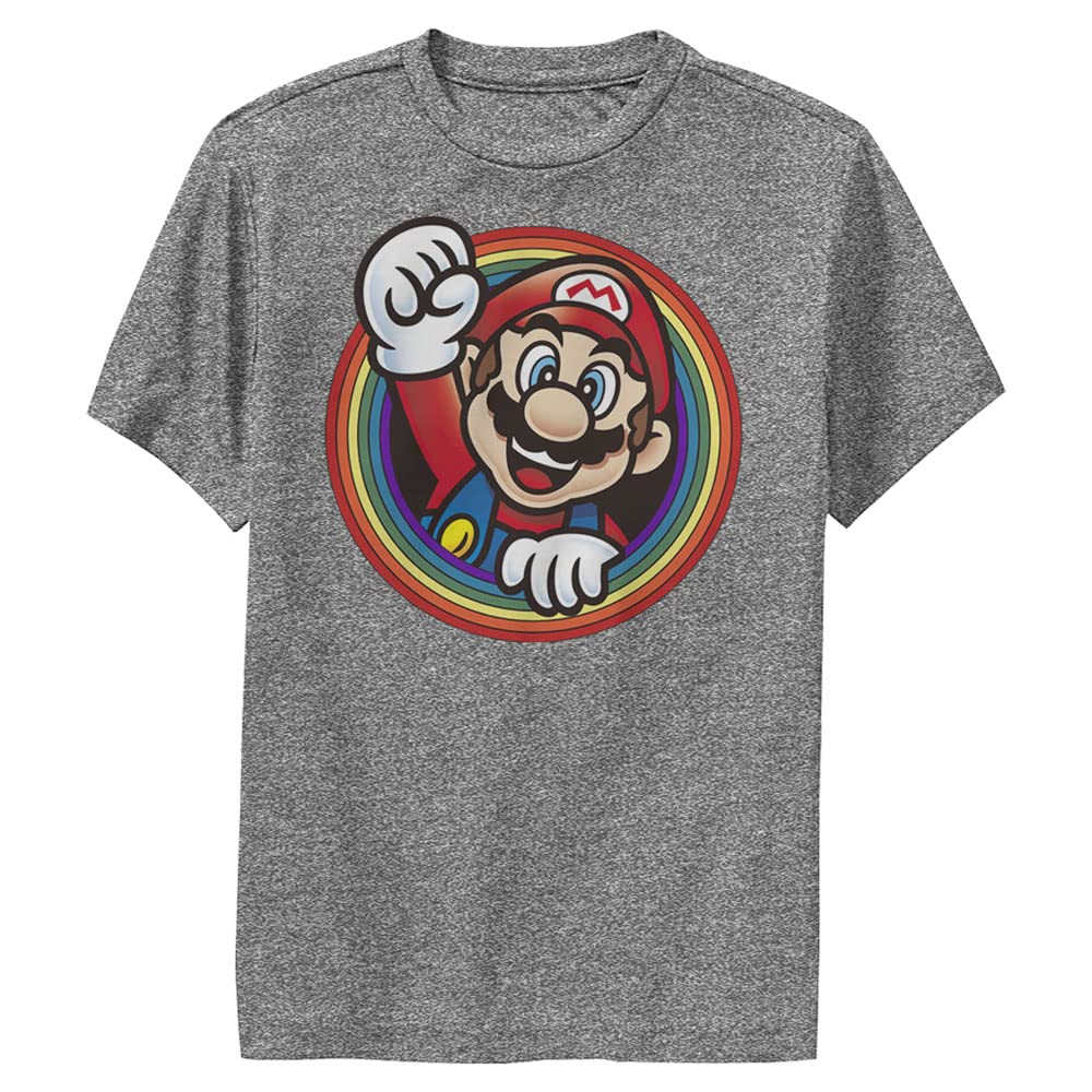 Nintendounisex-child Rainbow Mario T-Shirt