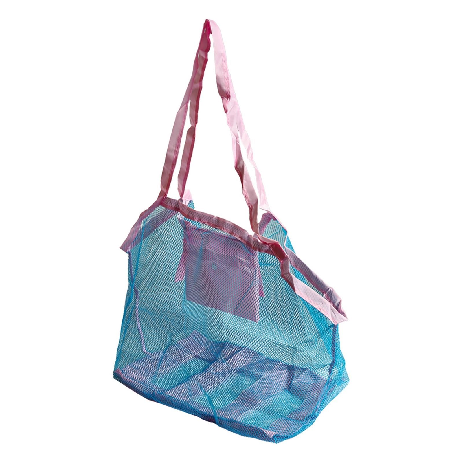 Bolsa de almacenamiento juguetes playa viaje herramientas excavación arena malla plegable y portátil