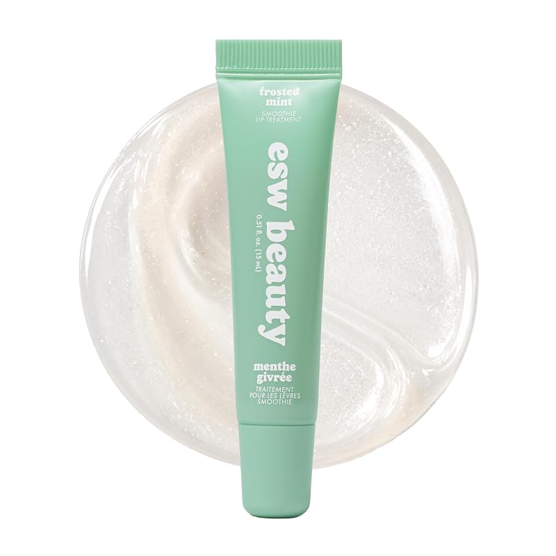 ESW Beauty Frosted Mint Smoothie Gloss labial transparente com brilho