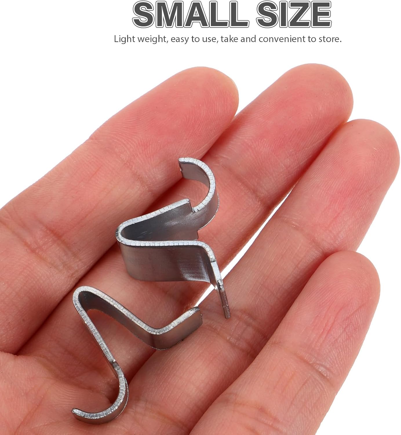 Homoyoyo 10pcs Heavy Duty Metal Cabinet Shelf Clips, Iron Shelf Supports for Adjustable Shelves,Silver, Metal Shelf Clips for Adjustable Shelves, 0.9x0.7x0.7 Inch, for File Cabinets and Storage Units