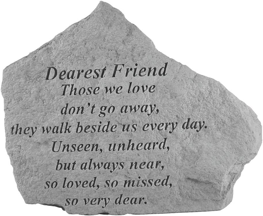 Kay Berry- Inc. 15620 Dearest Friend Those We Love - Memorial - 6.875 Inches x 5.5 Inches