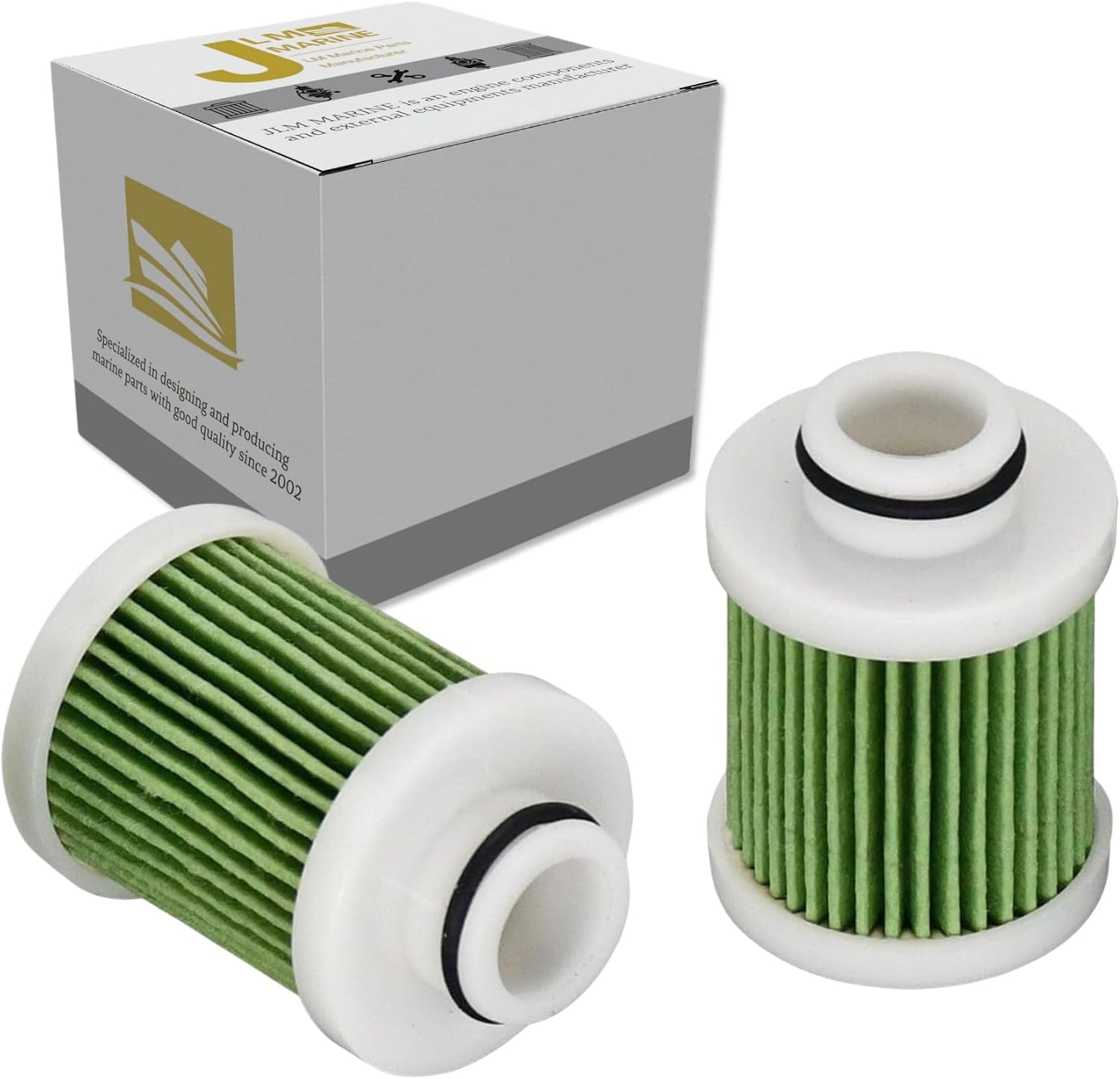 15412-92J00 2PCS Fuel Filters for Suzuki DF100 DF115 DF150AP DF200AP Boat Motor Engine 15412-92J01