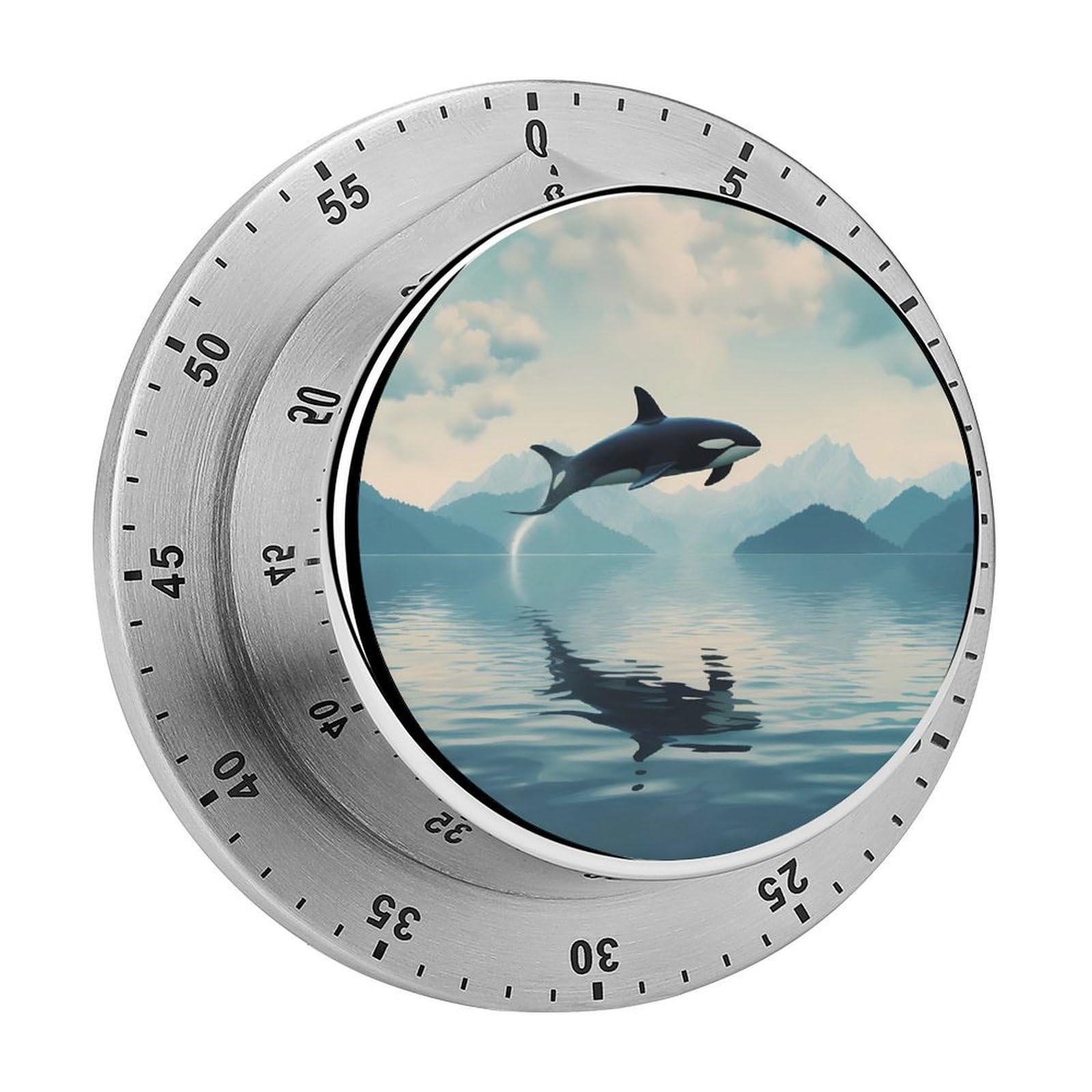 Killer Whale Orca Mechanical Rotary Timer, Used for Daily Timing