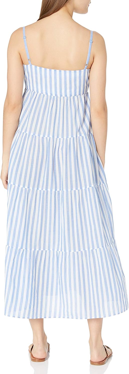 Seafolly stripe tiered dress Clearance