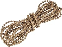 Vista 19 de uxcell Cable de cadena con cuentas, 2.19 yardas, persianas enrollables verticales romanas para cortinas de ventana, piezas de repuesto, color beige