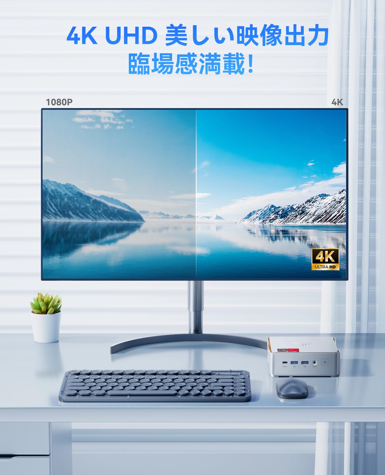 Amazon.co.jp: NiPoGi Mini PC Intel N150 Debut 16GB 512GB SSD