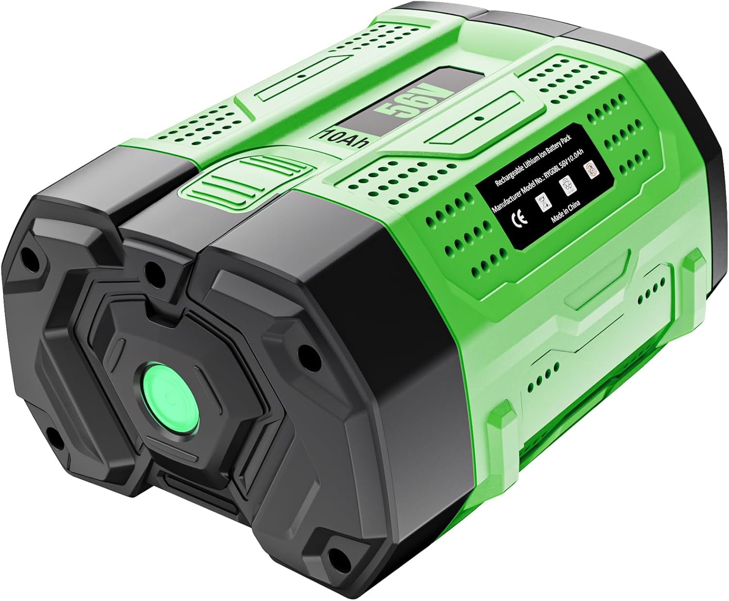 56V 10000mAh BA2800 Replacement for EGO Battery 10.0Ah Lithium BA2800 BA4200 Replacement for EGO Battery 56 Volt Conpatible with EGO 56 Volt CS1604 CS1804 CS1403 HT2400 LB6504 Power Tools (10000mAh)