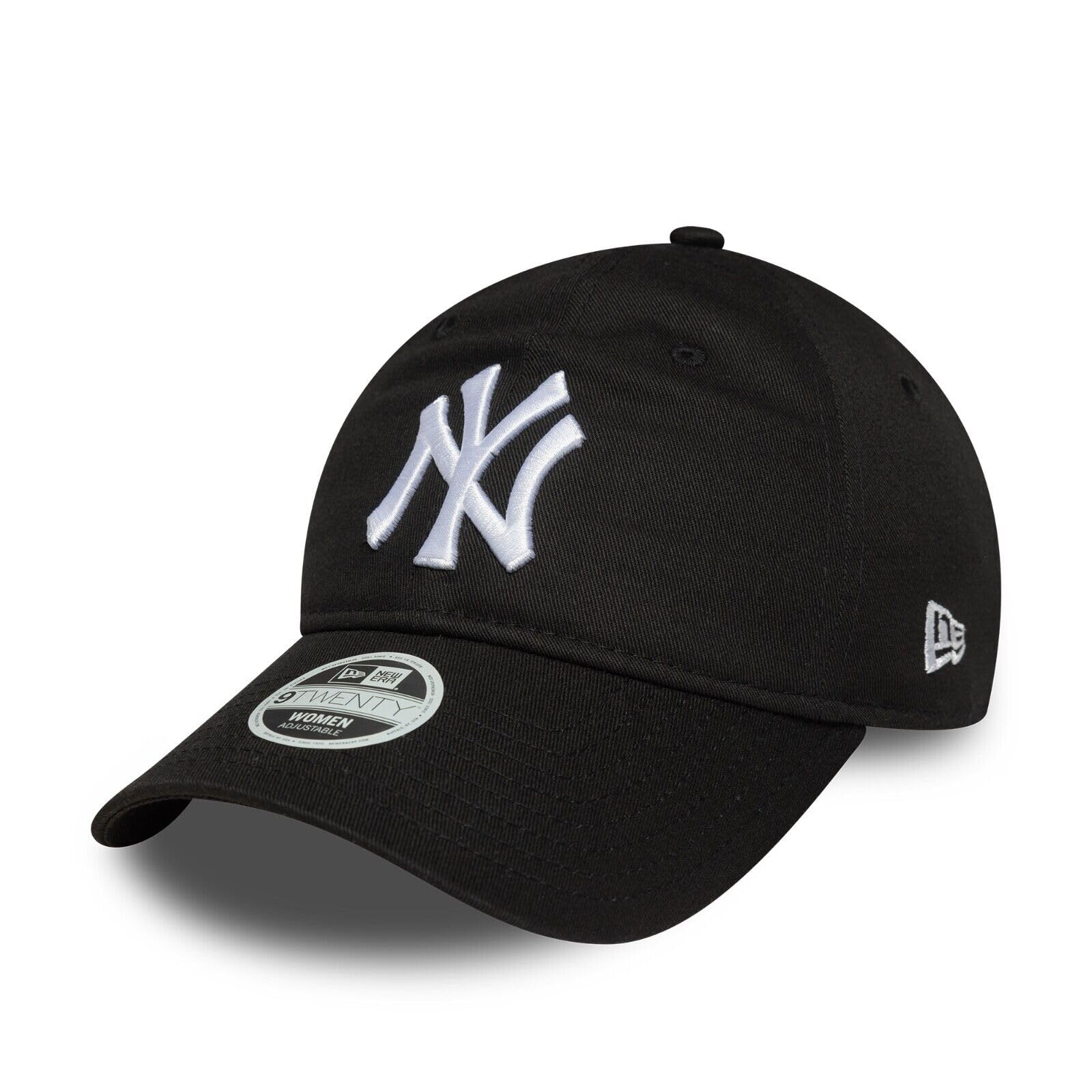 New Era Women's Black League Essential Mlb New York Yankees Baseball Cap Hat