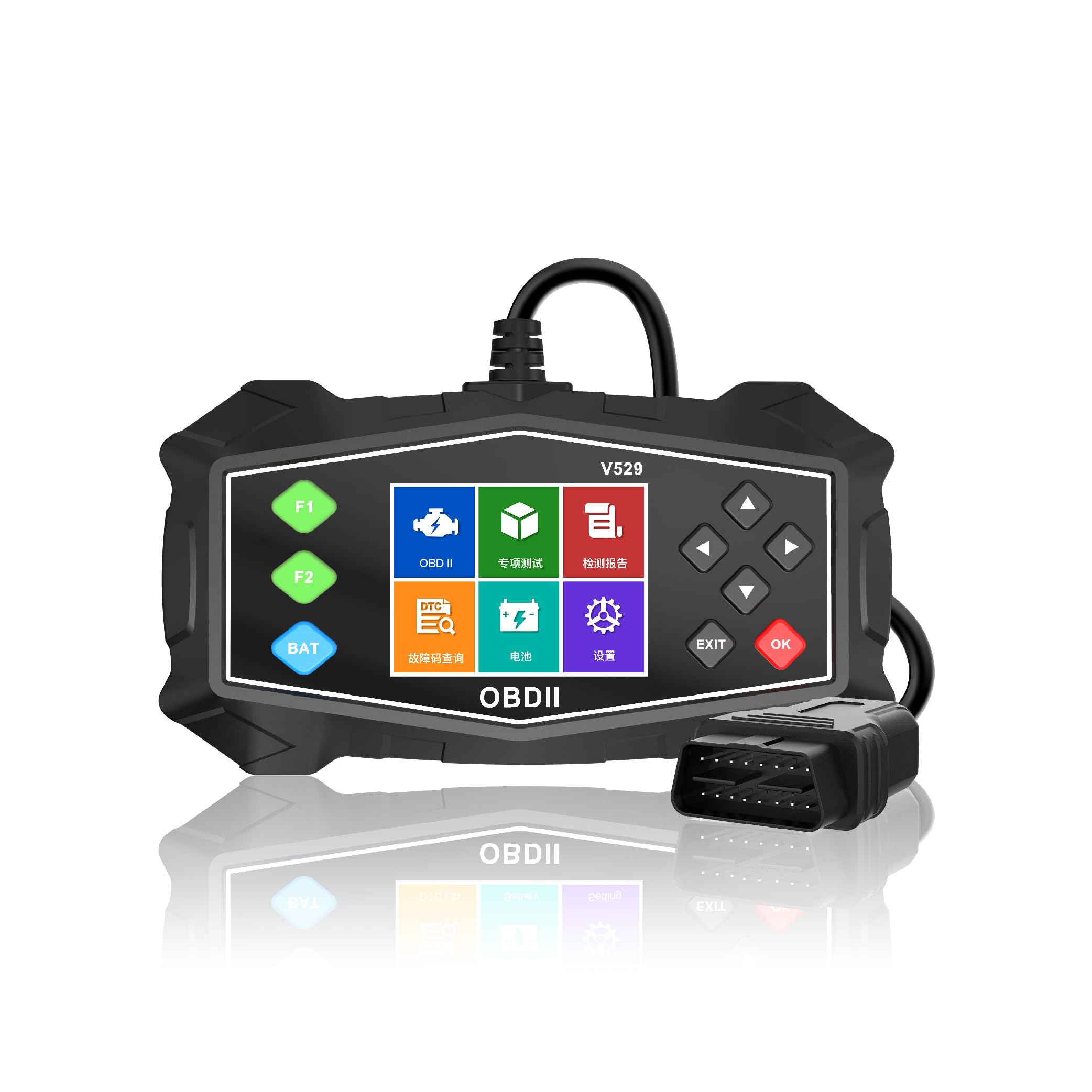 Obd2 Scanner Diagnostic Tool for Cadillac XT6 Luxury XT6 Premium Luxury XT6 Sport, Live Data.Code cleanup and diagnostics are supported only,reprogramming is not supported