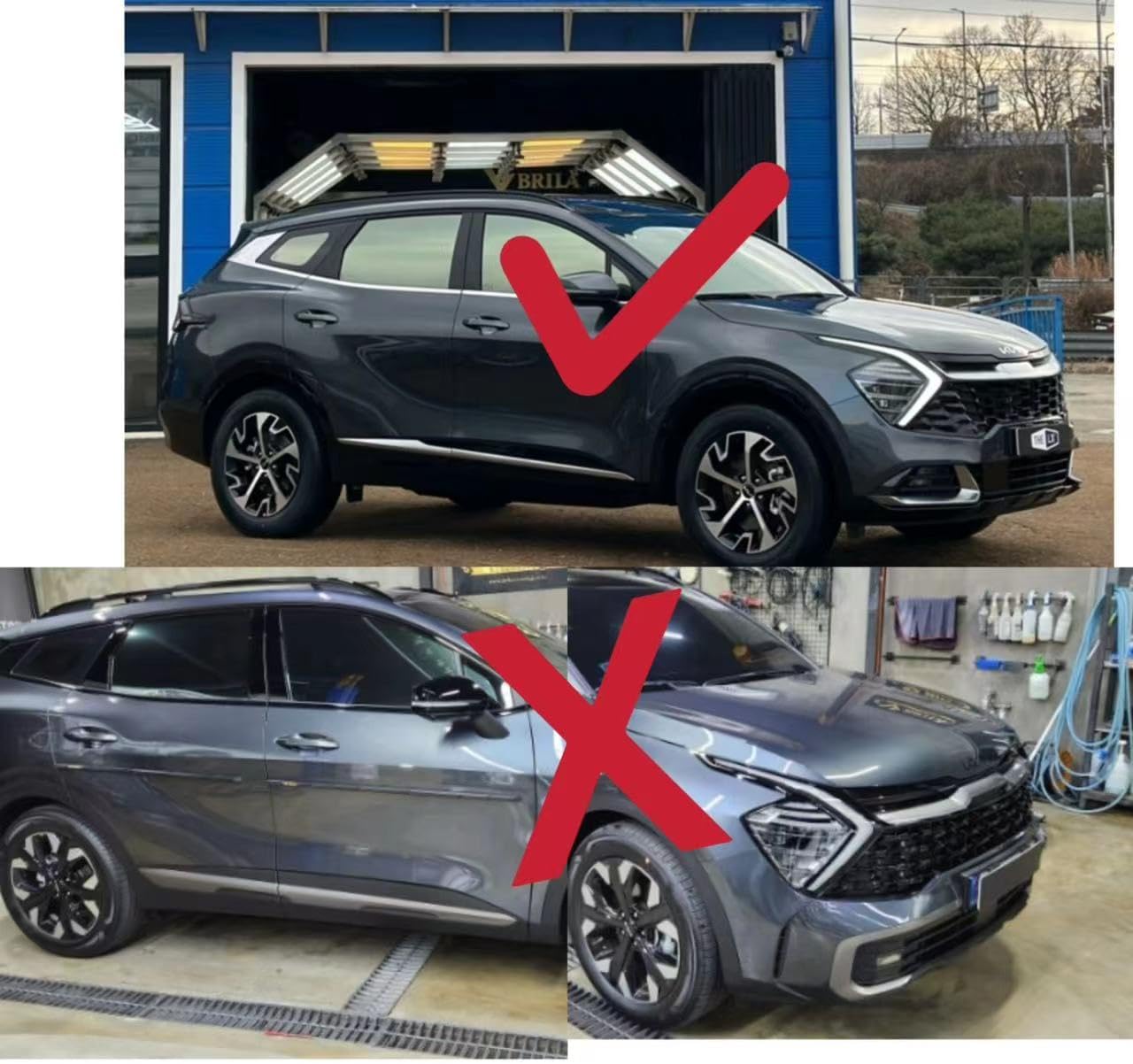 YOUTOOCAR Body Side Door Moulding Covers Trim Compatible with Kia Sportage 2023-2026 Accessories (Carbon Fiber Pattern)