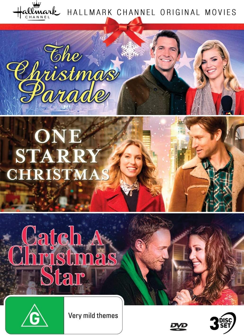Hallmark Christmas 3 Film Collection (The Christmas Parade/One Starry Christmas/Catch a Christmas Star)