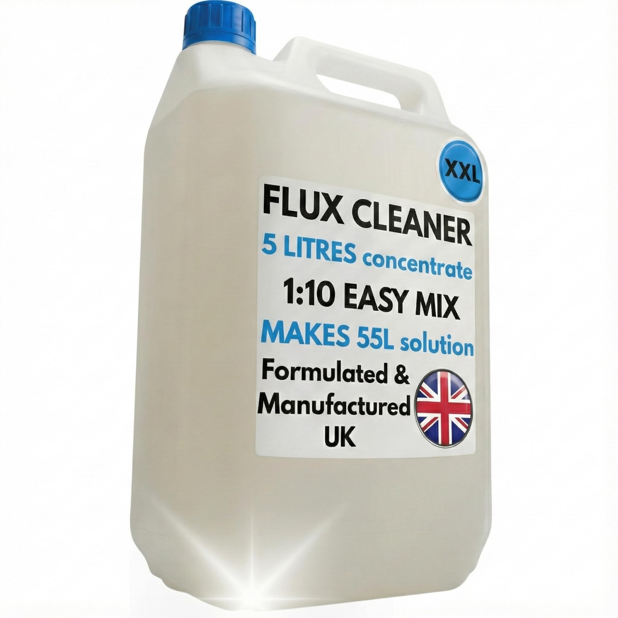 Ultrasonic PCB Flux Remover Cleaner 5L – Electronics Cleaning Solution Makes 55L