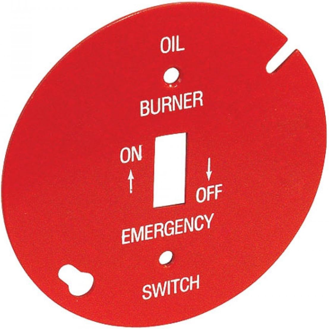 2 Pcs, 4 In. Octagon Or Round Box Emergency On/Off Toggle Switch Cover ...