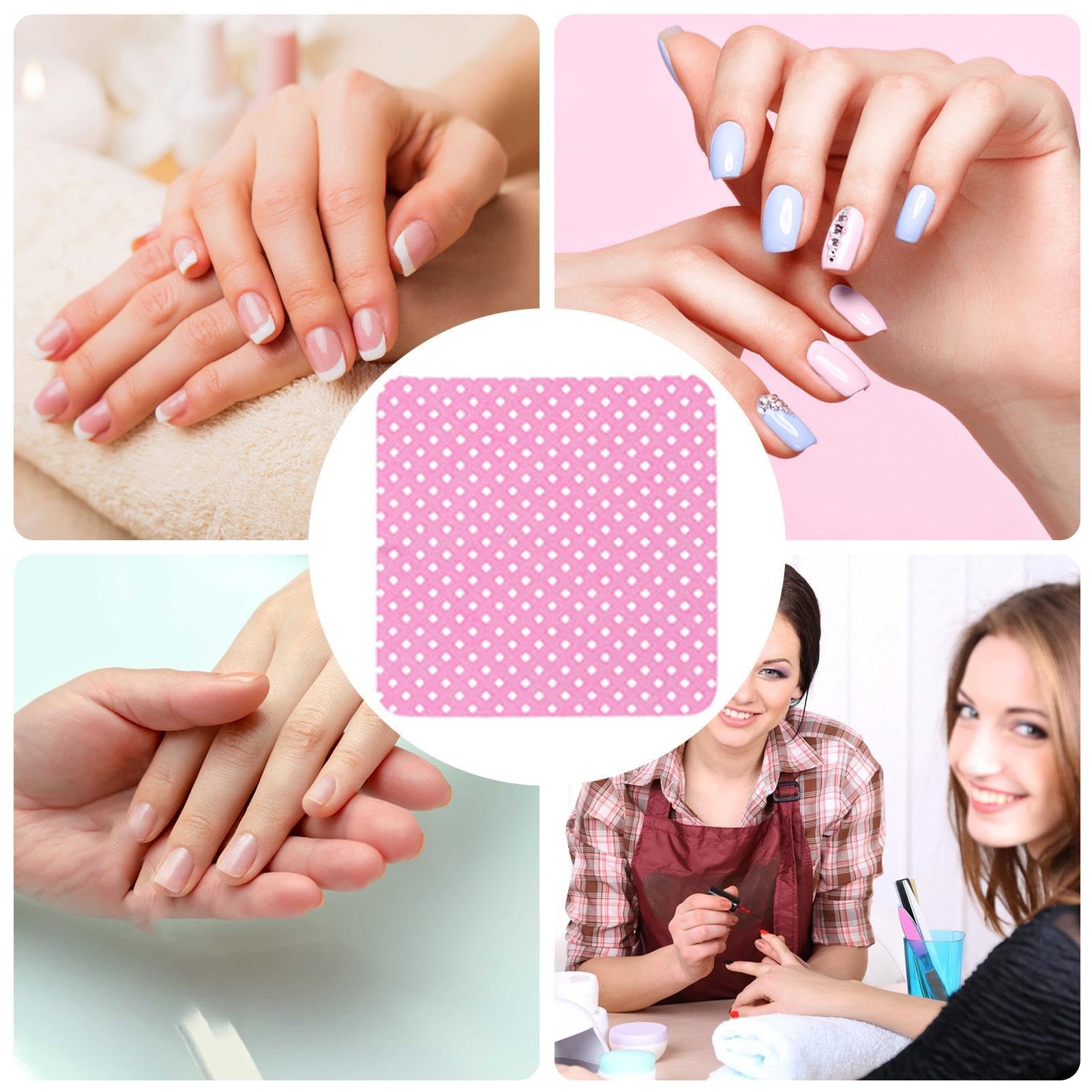 Nagellackentferner-Tücher, fusselfreie Tücher Weiche