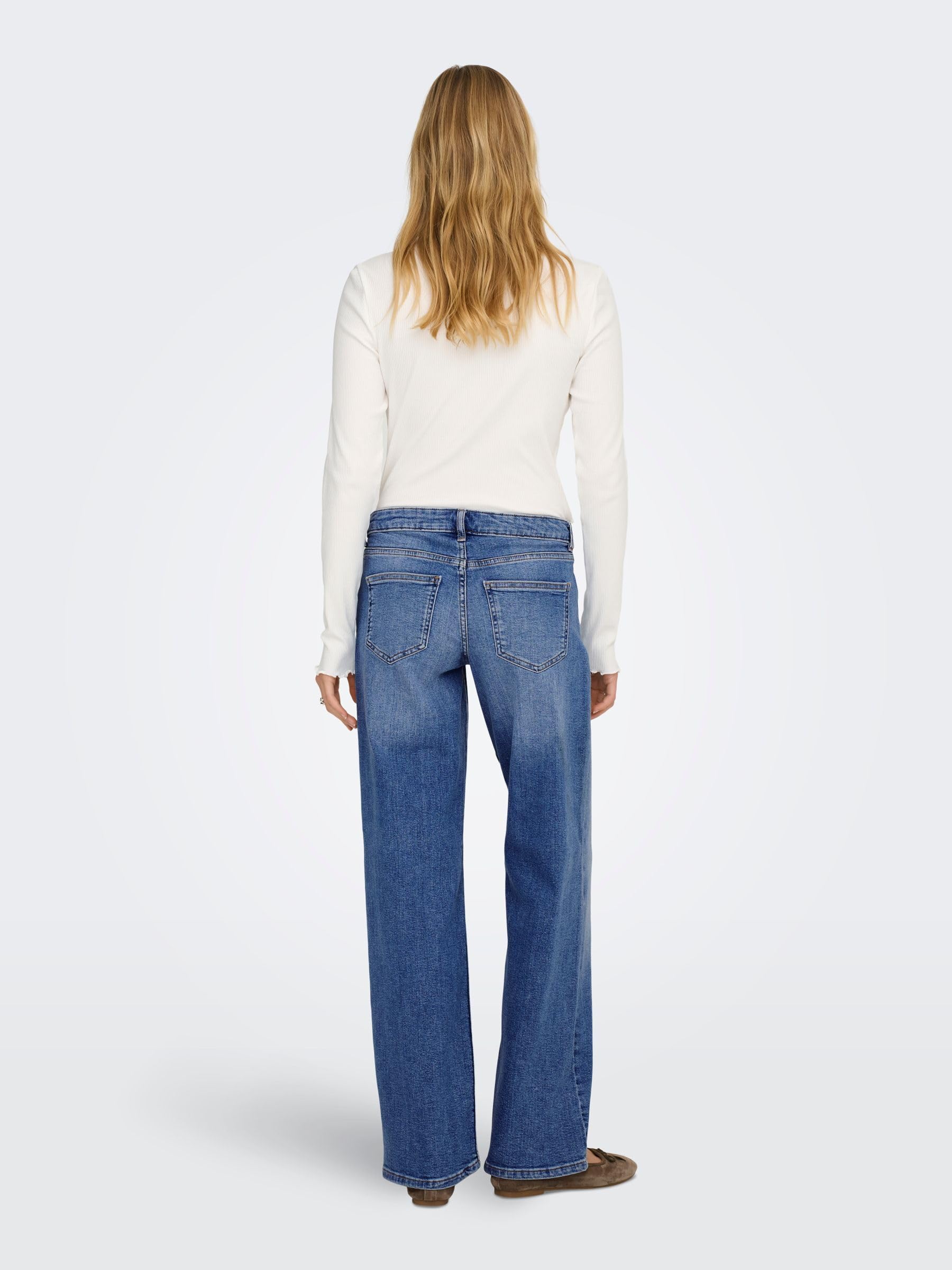 ONLY - Onljudy-o LW Wide Leg DNM Tai712 Noos, Onljudy-O LW Wide Leg DNM Tai712 Noos Donna