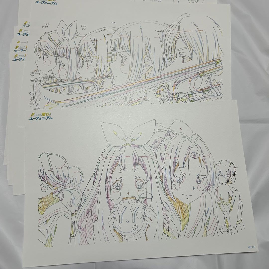 Amazon.co.jp: 響けユーフォニアム 複製原画 07 10枚セット