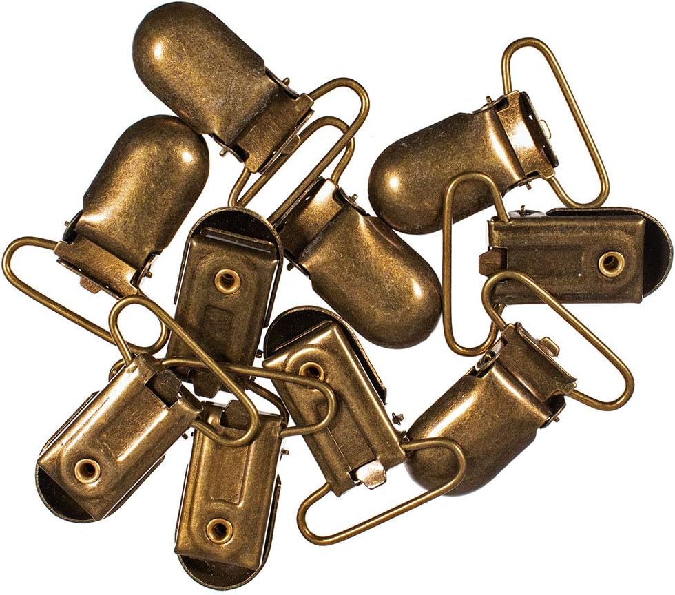 West Coast Paracord 1inch Bronze Clips Fasteners for