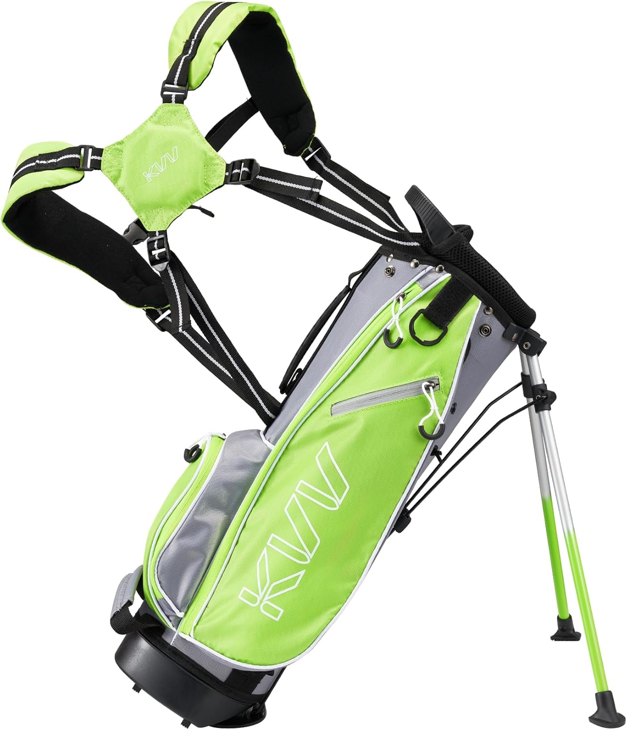 KVV Junior Golf Stand Bag, Lightweight Golf Stand Bag for Children Kids Ages 4-6/7-9/10-12
