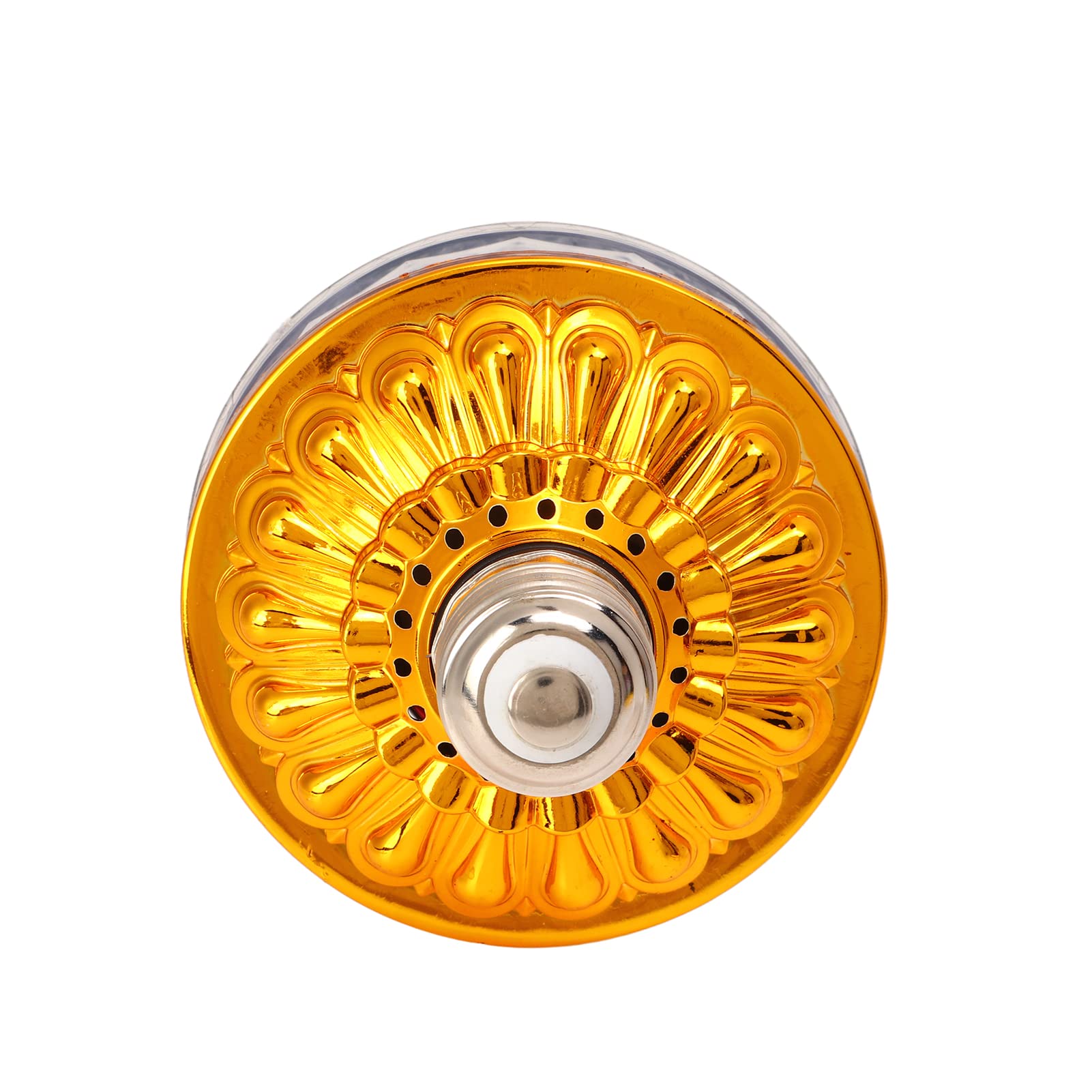 Fdit RGB LED Color Changing Light Bulb for Party Homes Birthdays, Colorful Rotating Lights, 6W (Golden Bulb (6 Colors))