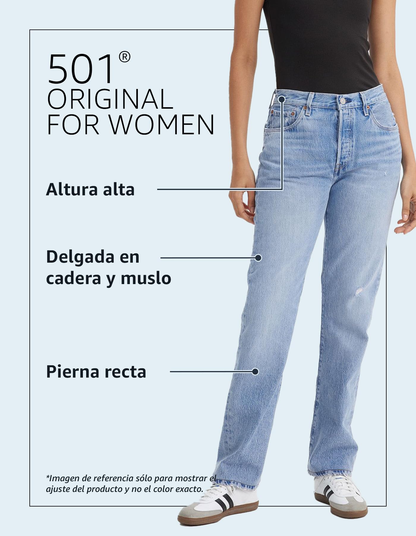 Levi'S 501 Original Vaqueros Mujer
