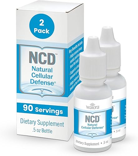 Miniatura 1 de Waiora Natural Cellular Defense (NCD) gotas de zeolita líquida, clinoptilolita para hombres y mujeres  Suplemento para el sistema inmunológico,