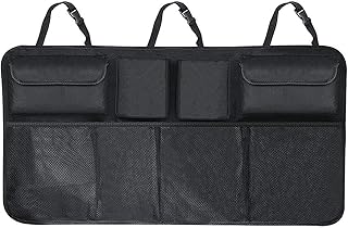 WWITH Car Boot Organiser for Cupra Ateca | Born | Formentor | Leon | Tavascan | Terramar | TCR | E-TCR, Waterproof Boot Bag Multi-Compartment Foldable Storage Bag, A