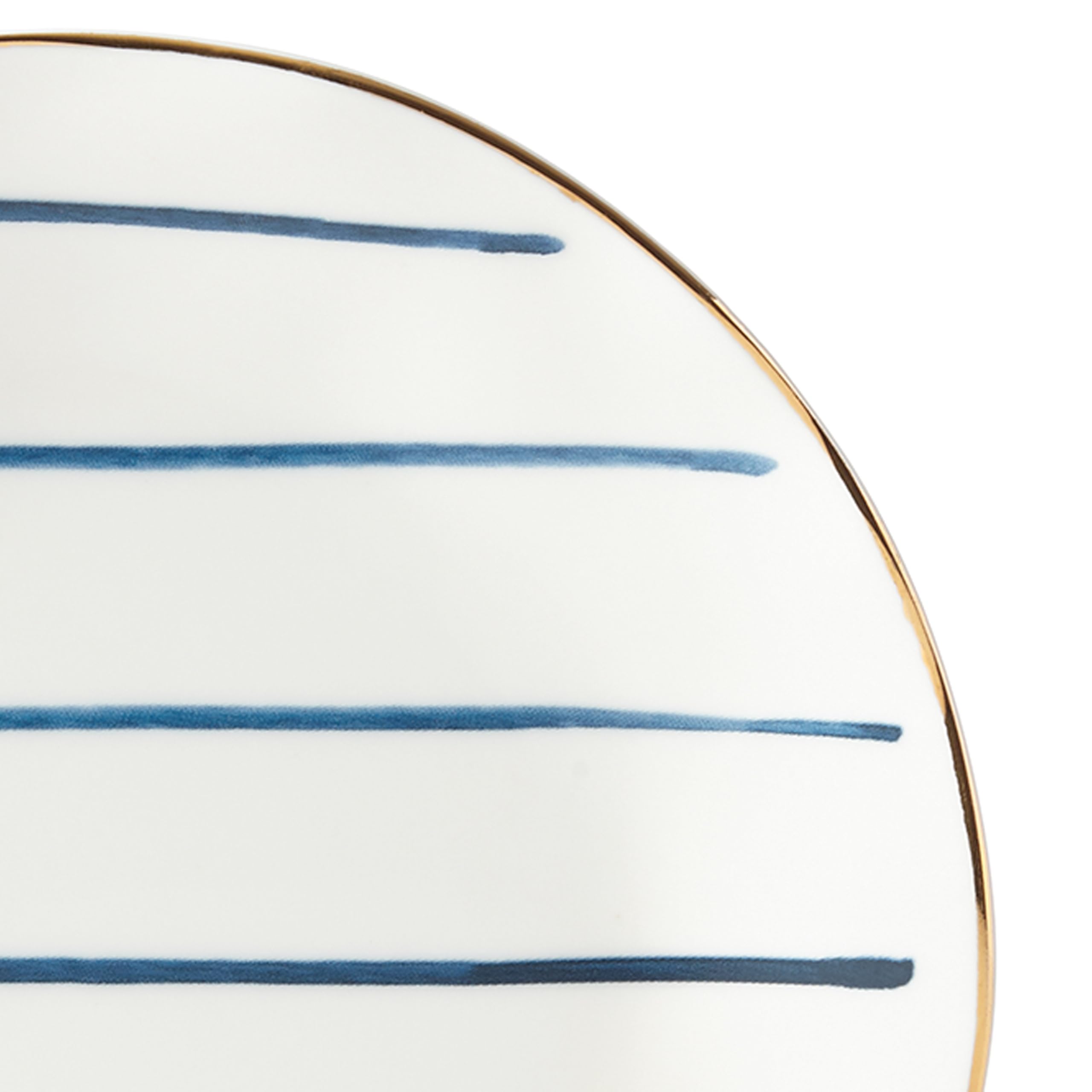 Lenox, Blue Bay Colors 4Pc Accent Plates, 4.30 LB Réunion
