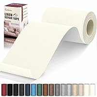 Vista 46 de Cahomo Cinta de reparación de lino de 4 x 79 pulgadas, parches de tela autoadhesivos, kit de cinta de parche de lino, cinta de reparación de tela