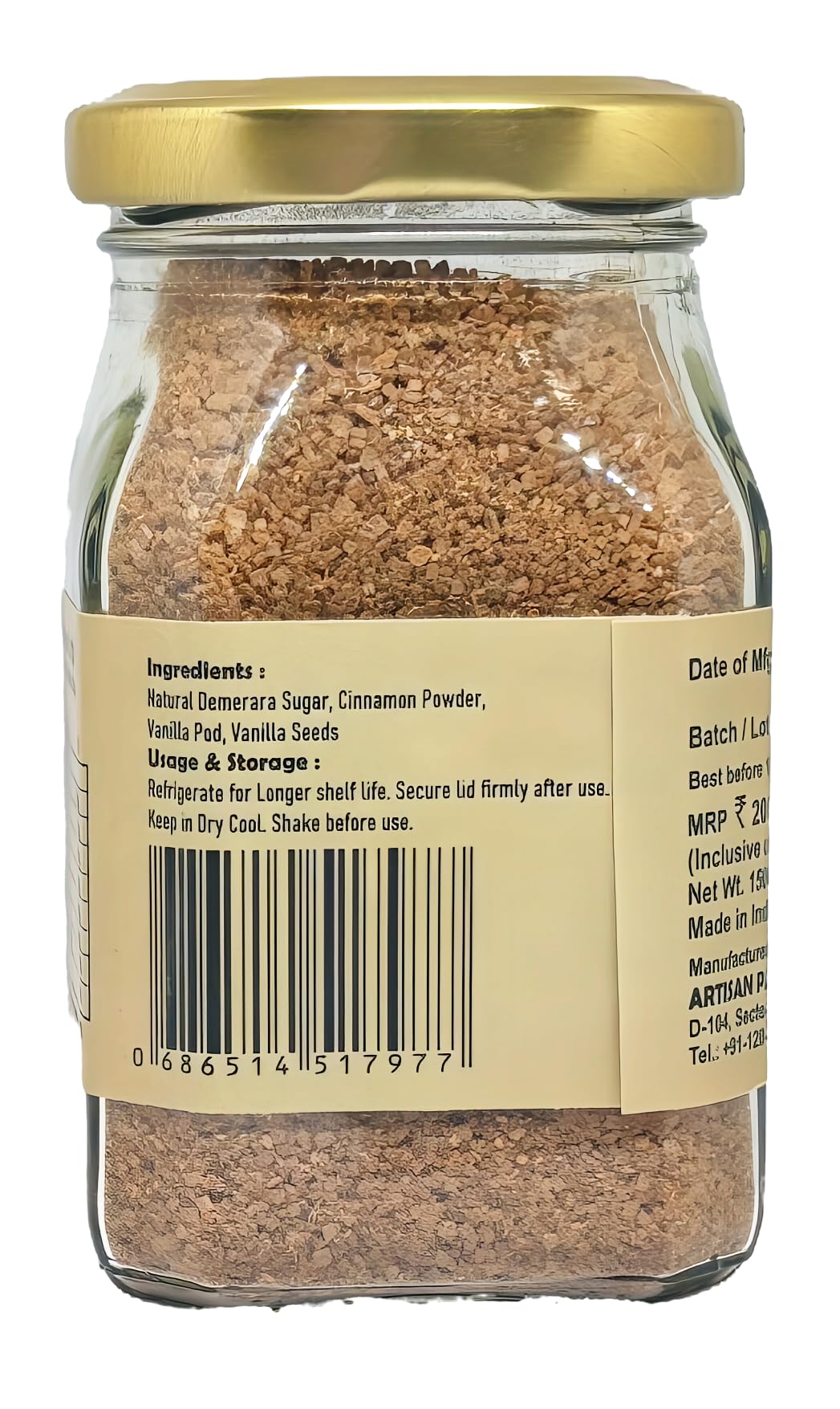 Artisan Palate Cinnamon Vanilla Sugar & Espresso Dark Chocolate Sugar Combo 100grms each - Image 8 thumbnail
