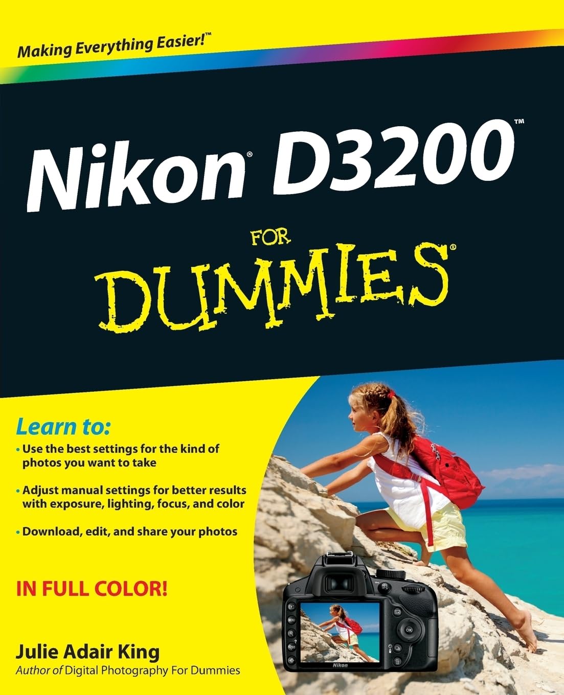 Nikon D3200 For Dummies Paperback – Illustrated, August 14, 2012