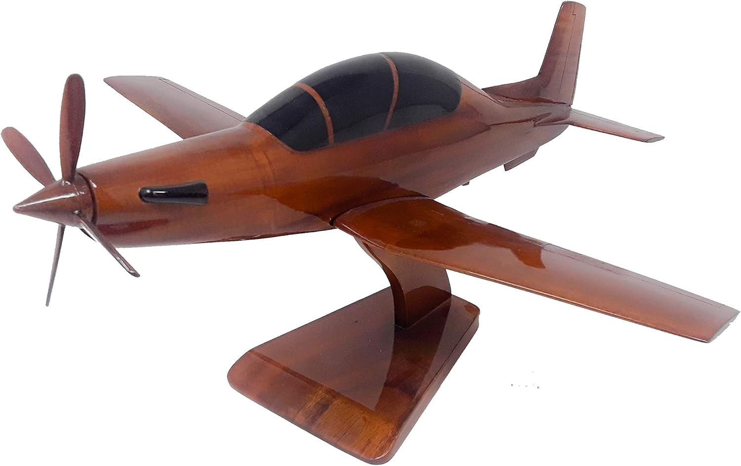 T6 II Texan Wood Model Airplane