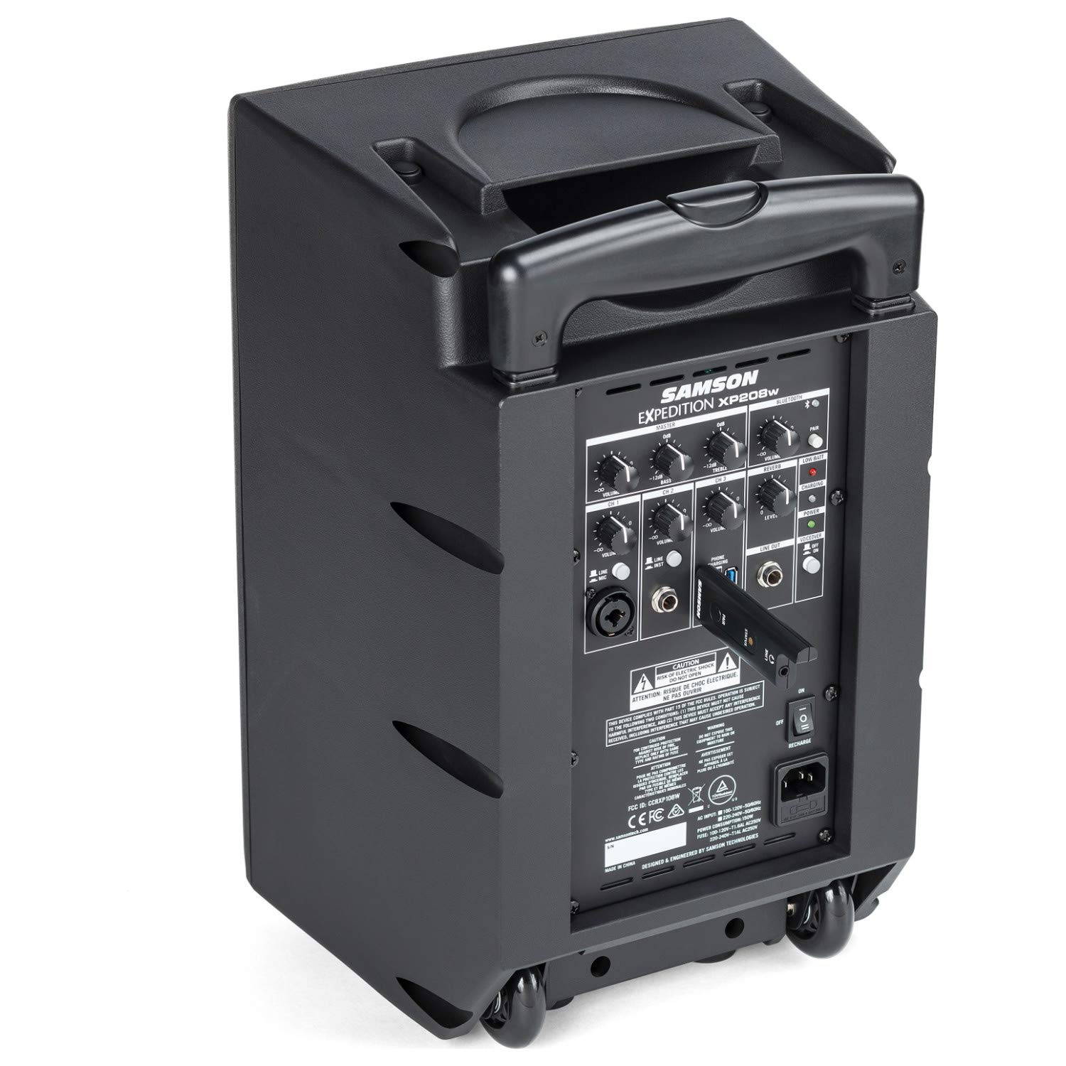 Amazon.com: Samson Expedition XP208w Portable PA System, XP208W