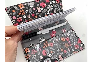 Duplicate Checkbook Cover with Pen Holder