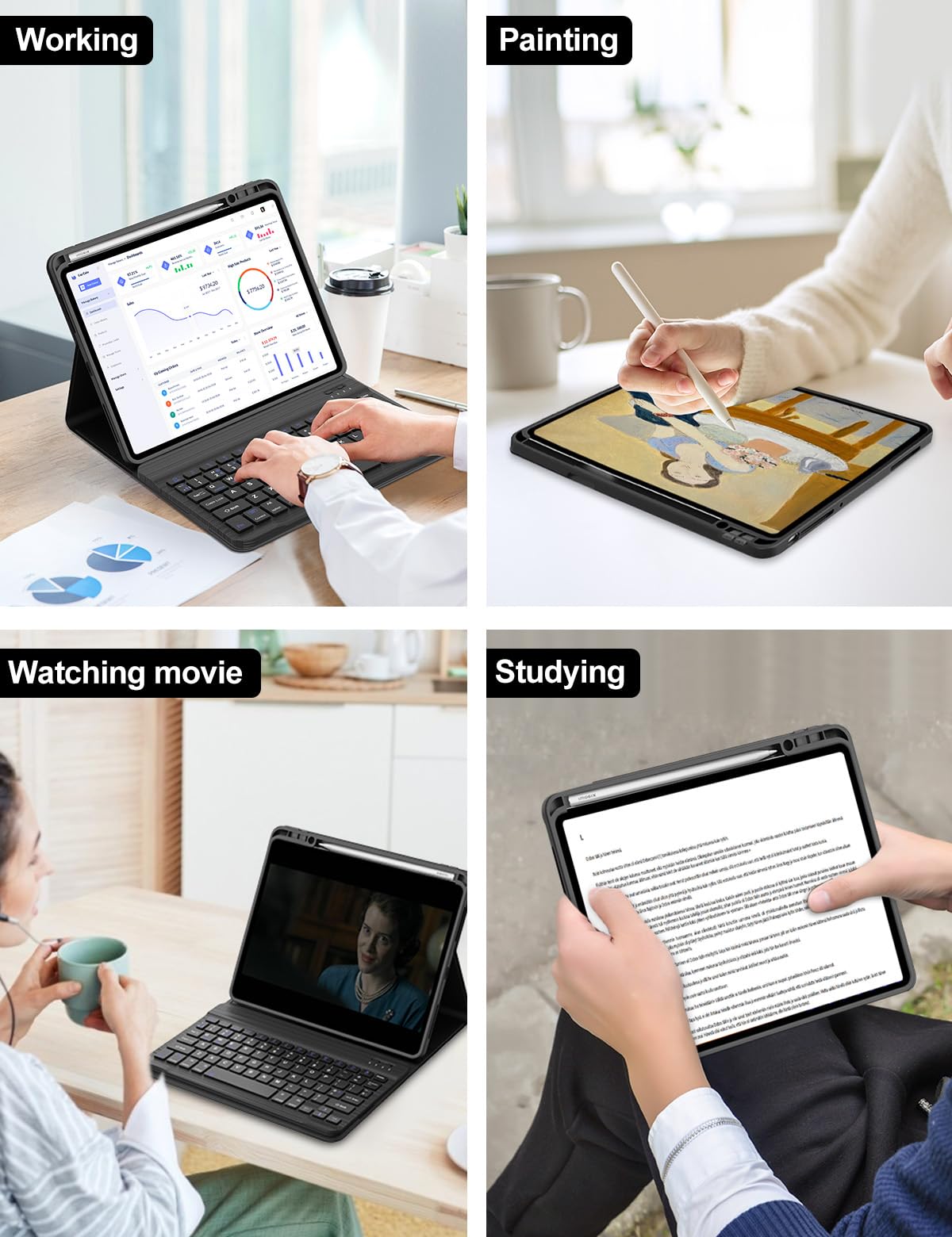 FOGARI Clavier pour Xiaomi Pad 7 | Étui Clavier pour Xiaomi Pad 7 Pro