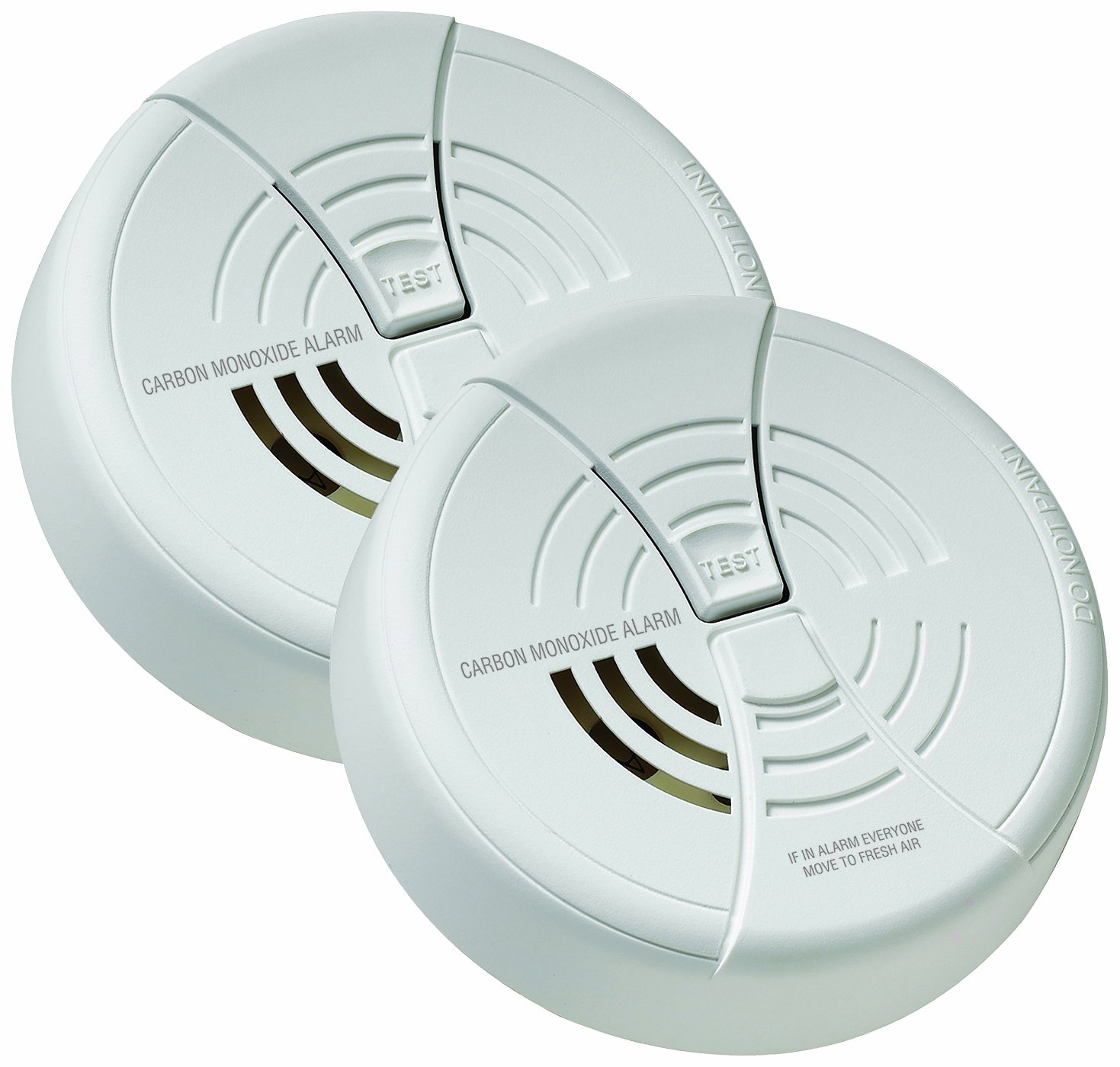 First Alert CO250 CO250CN2 Carbon Monoxide Alarm, 2 Pack
