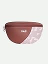 Zouk Freya Fanny Pack | Stylish Vegan Leather Waist Bag for Men & Women|Handcrafted Unisex with Adjustable Strap, Zipper Compartments & Quick Access Pocket | Aravalli Abstract gallery image