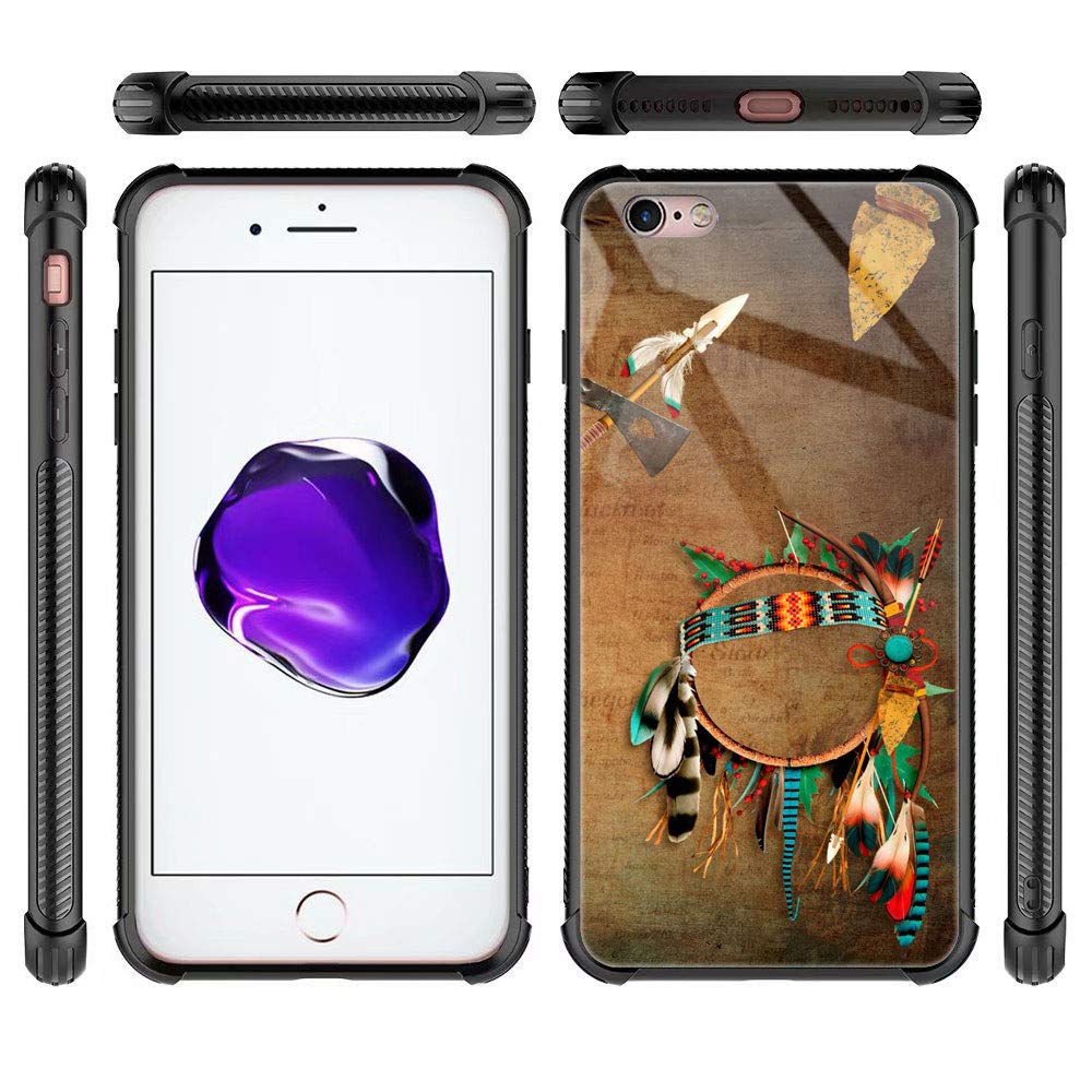 Apple iPhone 6s 本体 星柄ケース付き Amazon.co.jp: iPhone 6Sケース、9H 強化ガラス iPhone 6ケース メンズ