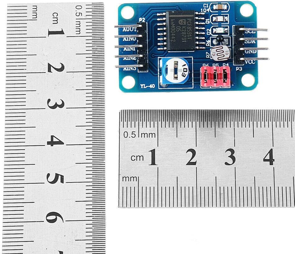 Electronic Components 3pcs PCF8591 AD/DA Converter Module Analog to Digital to Analog Conversion for A
